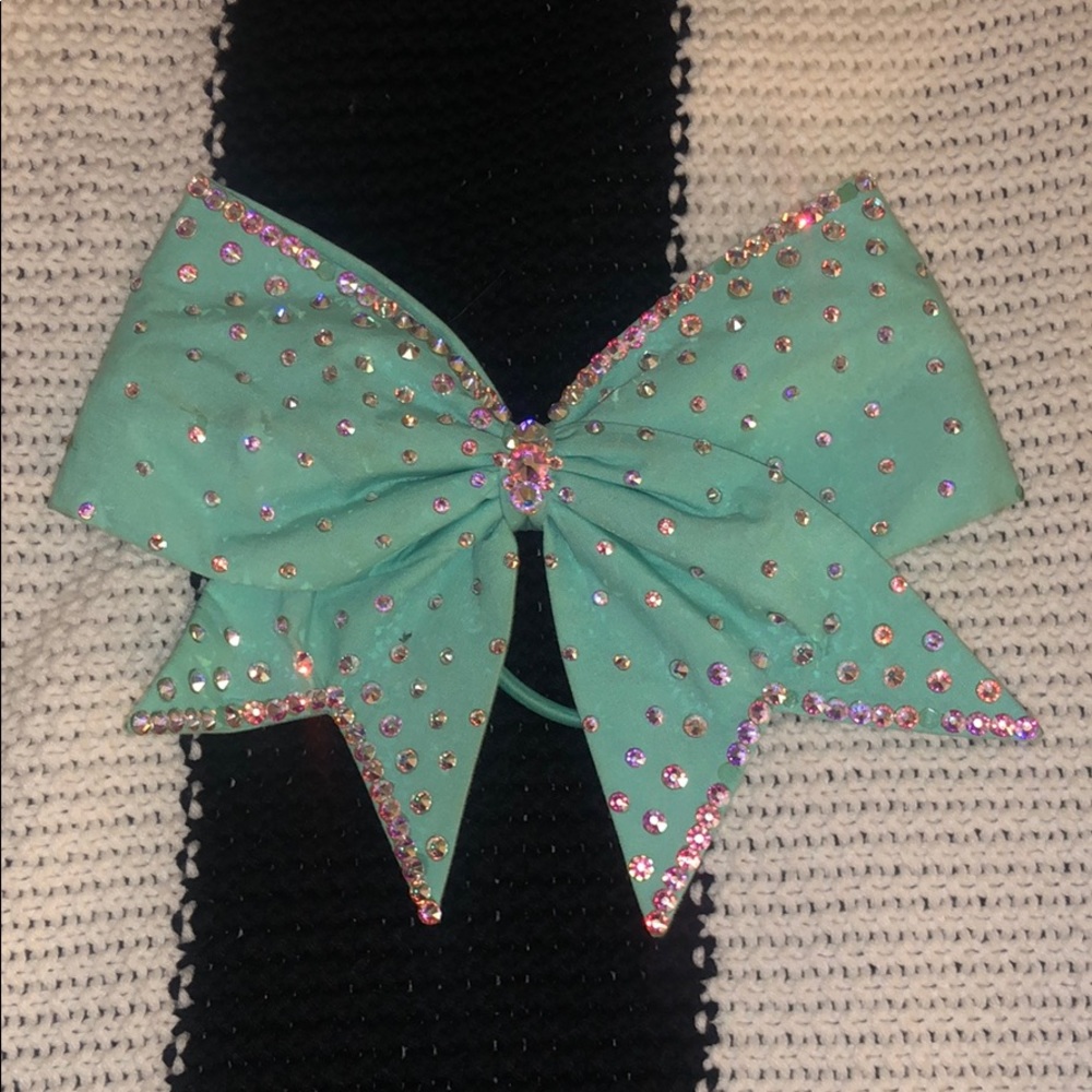 Mint Diamond Vegas Bow
